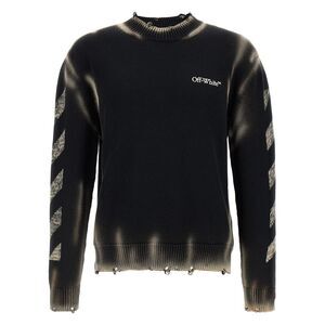 Off-White Men 'Diag Arr Corrosion' Sweater
